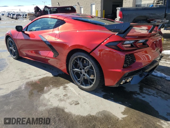 2022 Chevrolet Corvette 3LT z VIN 1G1YC2D48N5112678, wystawiony jako Copart lot #46190125 z przebiegiem 1 518 mil mil oraz Szkoda całkowita • Salvage title. Historia ofert i sprzedaży dostępna na DreamBid. Obrazek 2.