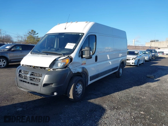 2017 Ram ProMaster Cargo with VIN 3C6TRVDGXHE505951, listed as a IAAI auction lot 41214244 with 285,962 mi miles. Bid and sale history available at carsss.com. Image 17.