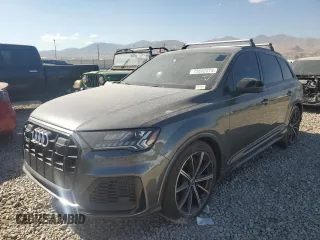 2020 Audi SQ7 z VIN WA1VWAF71LD013443, wystawiony jako Copart lot #75682074 z przebiegiem 77 361 mil mil oraz Czysty tytuł • Clean title. Historia ofert i sprzedaży dostępna na DreamBid. Obrazek 1.
