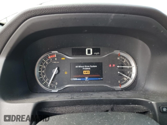 2020 Honda Ridgeline RTL with VIN 5FPYK3F5XLB017323, listed as a Copart auction lot 58368395 with 117,058 mi miles and Salvage title. Bid and sale history available at DreamBid. Image 9.