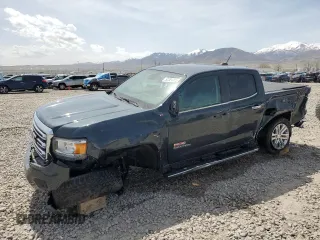 2017 GMC Canyon 4WD SLT with VIN 1GTG6DEN6H1289609, listed as a Copart auction lot 52381065 with 71,120 mi miles and Salvage Title. Bid and sale history available at carsss.com. Image 1.