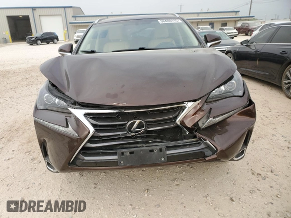 2017 Lexus NX 200t with VIN JTJYARBZ3H2058732, listed as a Copart auction lot 50408115 with 163,820 mi miles and Salvage title. Bid and sale history available at DreamBid. Image 5.