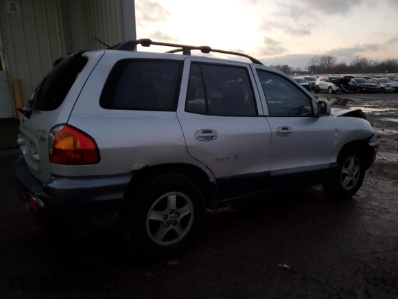2004 Hyundai Santa Fe GLS with VIN KM8SC13E54U787809, listed as a Copart auction lot 83023704 with 120,358 mi miles and Salvage Title. Bid and sale history available at carsss.com. Image 3.