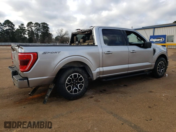 2023 Ford F-150 XL с VIN 1FTEW1CP1PFC77640, выставлен на аукционе Copart как лот 44144865 с пробегом Не указан миль и Списание • Salvage title. История ставок и продаж доступна на DreamBid. Изображение 3.