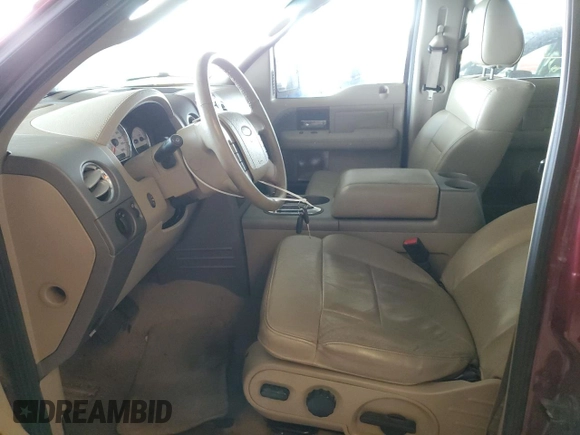 2005 Ford F-150 XLT with VIN 1FTPW12595FB64329, listed as a Copart auction lot 59438285 with 227,483 mi miles and Clean title. Bid and sale history available at DreamBid. Image 7.