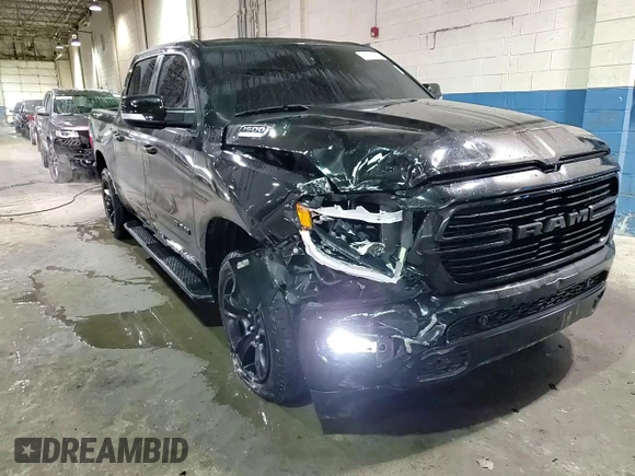 2020 Ram 1500 Big Horn with VIN 1C6RRFFG6LN268280, listed as a Copart auction lot 41741975 with 79,715 mi miles and Salvage Title. Bid and sale history available at carsss.com. Image 13.