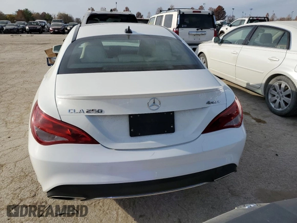 2019 Mercedes-Benz CLA with VIN WDDSJ4GB9KN770679, listed as a Copart auction lot 79707543 with 58,833 mi miles and Salvage Title. Bid and sale history available at carsss.com. Image 6.