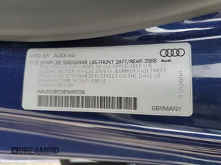 2014 Audi S7 Prestige with VIN WAUW2BFC8EN065736, listed as a Copart auction lot 76977884 with 49,591 mi miles and Salvage Title. Bid and sale history available at carsss.com. Image 13.