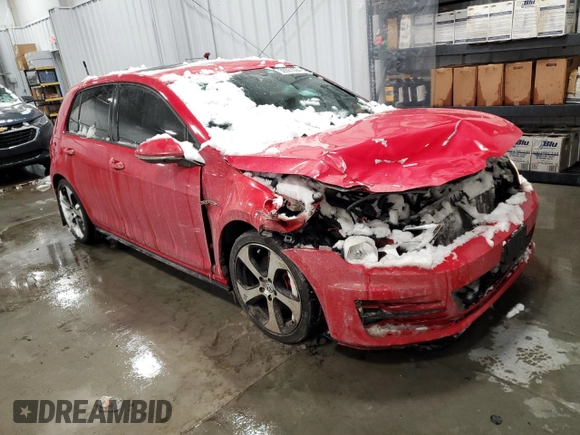 2015 Volkswagen Golf GTI Autobahn with VIN 3VW4T7AU1FM066739, listed as a Copart auction lot 38561094 with 114,707 mi miles. Bid and sale history available at carsss.com. Image 4.