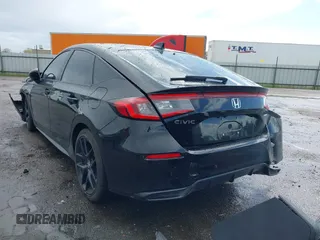 2023 Honda Civic Sport with VIN 19XFL2H8XPE020359, listed as a IAAI auction lot 41818720 with Not Provided miles and . Bid and sale history available at DreamBid. Image 3.