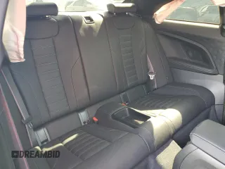 2024 BMW M2 with VIN 3MF13DM01R8E05619, listed as a Copart auction lot 43960205 with 10,480 mi miles and Salvage Title. Bid and sale history available at carsss.com. Image 10.