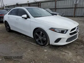2021 Mercedes-Benz A 220 with VIN W1K3G4EB2MJ290158, listed as a Copart auction lot 44759935 with 57,782 mi miles and Salvage Title. Bid and sale history available at DreamBid. Image 4.