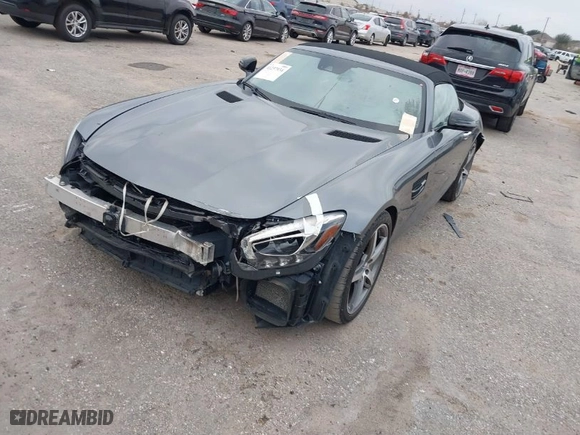 2018 Mercedes-Benz AMG GT with VIN WDDYK7HA3JA018139, listed as a IAAI auction lot 41237934 with 28,901 mi miles. Bid and sale history available at carsss.com. Image 2.