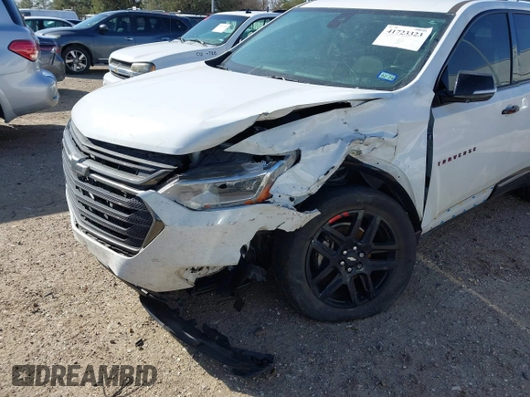 2019 Chevrolet Traverse Premier with VIN 1GNERKKW9KJ253783, listed as a IAAI auction lot 41723323 with 55,750 mi miles. Bid and sale history available at carsss.com. Image 6.