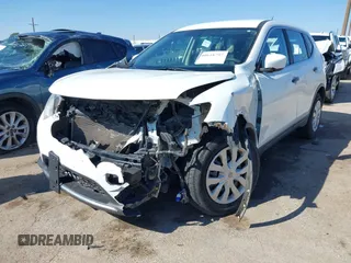 2016 Nissan Rogue SV with VIN KNMAT2MV8GP619010, listed as a IAAI auction lot 40618797 with 201,515 mi miles. Bid and sale history available at carsss.com. Image 6.