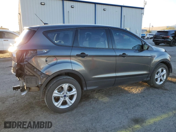 2018 Ford Escape S with VIN 1FMCU0F71JUB44345, listed as a Copart auction lot 47023335 with 40,849 mi miles and Salvage title. Bid and sale history available at DreamBid. Image 3.