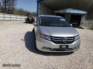 2014 Honda Odyssey Touring with VIN 5FNRL5H96EB104385, listed as a Copart auction lot 48571515 with 159,718 mi miles and Salvage Title. Bid and sale history available at carsss.com. Image 11.