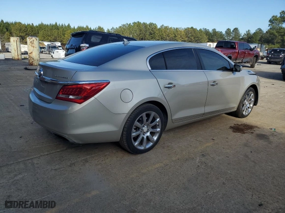 2014 Buick LaCrosse Premium I with VIN 1G4GD5G37EF269516, listed as a Copart auction lot 87506455 with 0 mi miles and Salvage Title. Bid and sale history available at carsss.com. Image 3.