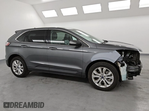 2022 Ford Edge Titanium with VIN 2FMPK4K91NBA31156, listed as a Copart auction lot 52986225 with 81,608 mi miles and Clean Title. Bid and sale history available at carsss.com. Image 4.