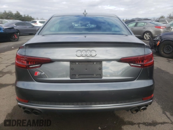 2018 Audi S4 Premium Plus with VIN WAUB4AF4XJA007575, listed as a Copart auction lot 36881964 with 2,154 mi miles. Bid and sale history available at carsss.com. Image 6.