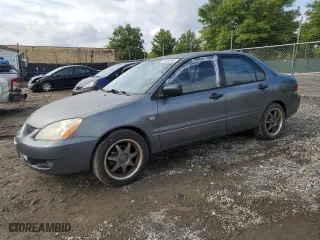 2005 Mitsubishi Lancer ES with VIN JA3AJ26E35U024307, listed as a Copart auction lot 74433184 with 189,115 mi miles and Salvage Title. Bid and sale history available at carsss.com. Image 1.