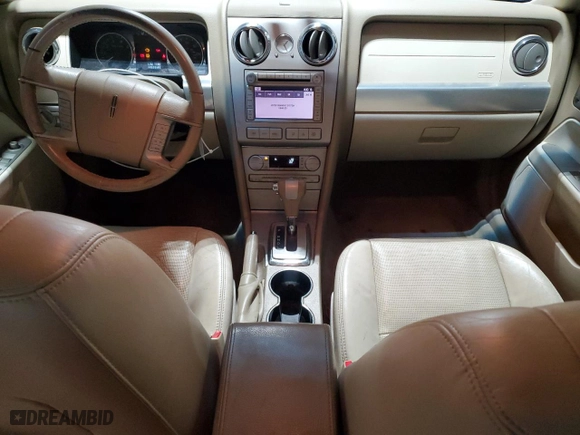 2008 Lincoln MKZ with VIN 3LNHM26T48R616117, listed as a Copart auction lot 51061985 with 173,385 mi miles and Salvage Title. Bid and sale history available at carsss.com. Image 8.