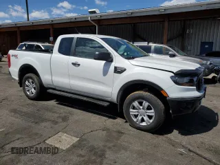 2020 Ford Ranger XL with VIN 1FTER1FH7LLA08727, listed as a Copart auction lot 53996225 with 26,131 mi miles and Salvage Title. Bid and sale history available at DreamBid. Image 4.