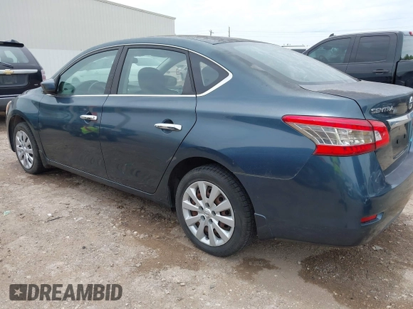 2014 Nissan Sentra SV with VIN 3N1AB7AP9EY210616, listed as a IAAI auction lot 42392077 with 106,486 mi miles and . Bid and sale history available at DreamBid. Image 3.