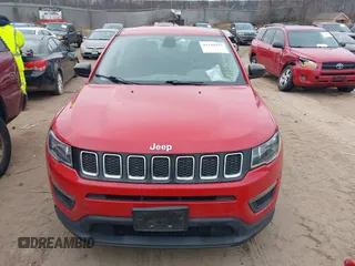 2019 Jeep Compass Sport z VIN 3C4NJCABXKT802534, wystawiony jako IAAI lot #41128295 z przebiegiem 66 719 mil mil oraz . Historia ofert i sprzedaży dostępna na DreamBid. Obrazek 12.