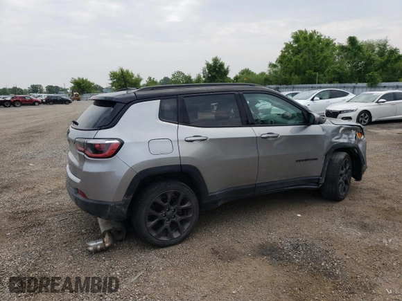 2019 Jeep Compass Limited z VIN 3C4NJDCB1KT760418, wystawiony jako Copart lot #60749295 z przebiegiem 147 863 mil mil oraz Szkoda całkowita • Salvage title. Historia ofert i sprzedaży dostępna na DreamBid. Obrazek 3.