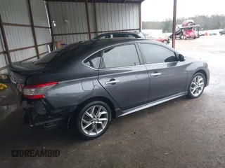 2015 Nissan Sentra SR with VIN 3N1AB7AP9FY347492, listed as a IAAI auction lot 41553625 with 206,010 mi miles and . Bid and sale history available at DreamBid. Image 4.