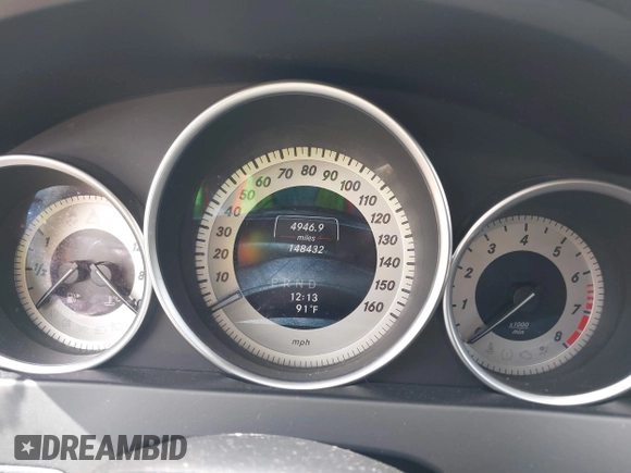 2014 Mercedes-Benz C 250 Sport with VIN WDDGF4HB7EA966475, listed as a IAAI auction lot 42777680 with 148,432 mi miles and . Bid and sale history available at DreamBid. Image 7.