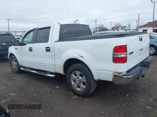 2007 Ford F-150 XLT with VIN 1FTPW14537FA76876, listed as a IAAI auction lot 42038390 with 172,219 mi miles. Bid and sale history available at carsss.com. Image 3.