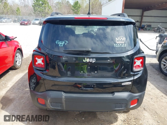 2018 Jeep Renegade Latitude with VIN ZACCJABB8JPJ35329, listed as a IAAI auction lot 41697510 with 97,149 mi miles. Bid and sale history available at carsss.com. Image 16.