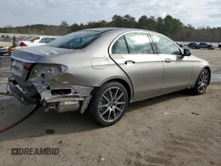 2023 Mercedes-Benz E 450 with VIN W1KZF5KB6PB185466, listed as a Copart auction lot 76940854 with 4,442 mi miles and Clean Title. Bid and sale history available at DreamBid. Image 3.