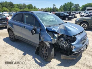 2018 FIAT 500X Urbana Edition z VIN ZFBCFXCB6JP642249, wystawiony jako Copart lot #55864355 z przebiegiem 60 798 mil mil oraz Szkoda całkowita • Salvage title. Historia ofert i sprzedaży dostępna na DreamBid. Obrazek 4.