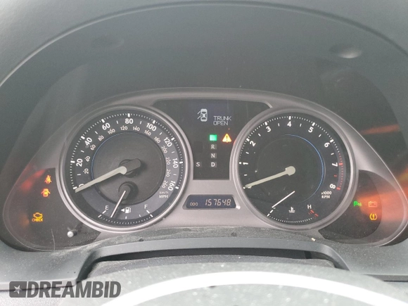 2007 Lexus IS 350 with VIN JTHBE262275015464, listed as a Copart auction lot 55032655 with 157,648 mi miles and Salvage Title. Bid and sale history available at DreamBid. Image 9.