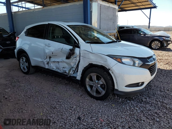 2016 Honda HR-V EX with VIN 3CZRU6H59GM732207, listed as a Copart auction lot 54691945 with 125,733 mi miles and Salvage Title. Bid and sale history available at DreamBid. Image 4.