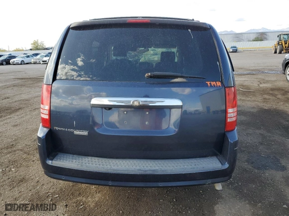2008 Chrysler Town & Country Touring with VIN 2A8HR54P18R655808, listed as a Copart auction lot 51551485 with 159,450 mi miles and Salvage Title. Bid and sale history available at carsss.com. Image 6.