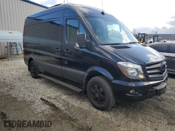 2018 Mercedes-Benz Sprinter with VIN 8BRPE7CD2JE159564, listed as a Copart auction lot 85987274 with 39,525 mi miles and Salvage Title. Bid and sale history available at DreamBid. Image 4.