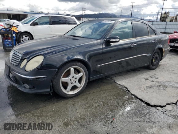 2005 Mercedes-Benz E 5.0L with VIN WDBUF70J85A683891, listed as a Copart auction lot 49010755 with Not Provided miles and Clean Title. Bid and sale history available at carsss.com. Image 1.