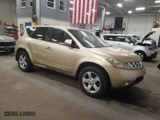 2004 Nissan Murano SL with VIN JN8AZ08W14W326089, listed as a Copart auction lot 73714024 with 175,293 mi miles and Salvage Title. Bid and sale history available at carsss.com. Image 4.