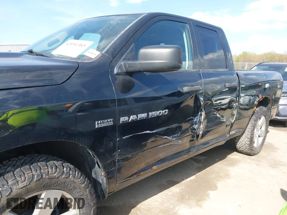 2012 Ram 1500 Express with VIN 1C6RD7FT6CS303547, listed as a IAAI auction lot 42091383 with 176,122 mi miles and . Bid and sale history available at DreamBid. Image 6.