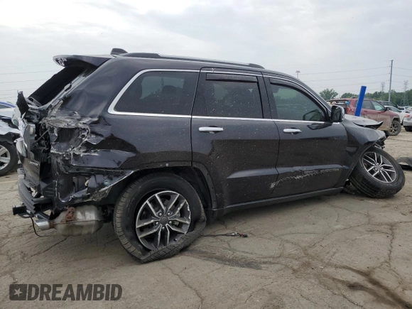 2021 Jeep Grand Cherokee Limited with VIN 1C4RJFBG0MC529843, listed as a Copart auction lot 60390155 with 40,415 mi miles and Salvage title. Bid and sale history available at DreamBid. Image 3.