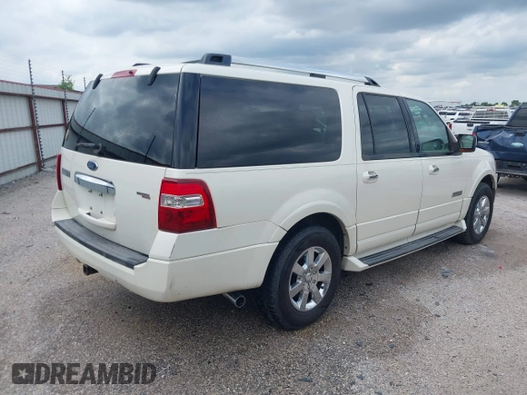 2008 Ford Expedition EL Limited with VIN 1FMFK19578LA13925, listed as a IAAI auction lot 41994285 with 212,507 mi miles. Bid and sale history available at carsss.com. Image 4.