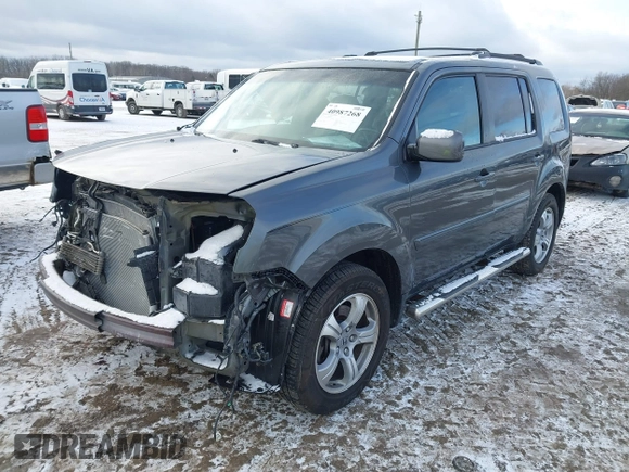 2012 Honda Pilot EX-L with VIN 5FNYF4H52CB013539, listed as a IAAI auction lot 40987268 with 93,022 mi miles and . Bid and sale history available at DreamBid. Image 17.
