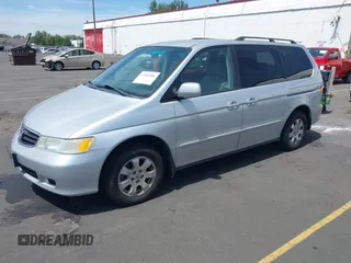 2003 Honda Odyssey EX-L with VIN 5FNRL18993B098670, listed as a IAAI auction lot 42781006 with 222,584 mi miles and . Bid and sale history available at DreamBid. Image 2.