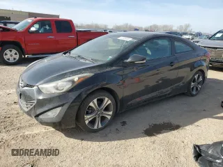 2014 Hyundai Elantra Coupe with VIN KMHDH6AH3EU026928, listed as a Copart auction lot 49535485 with 94,282 mi miles and Clean Title. Bid and sale history available at carsss.com. Image 1.