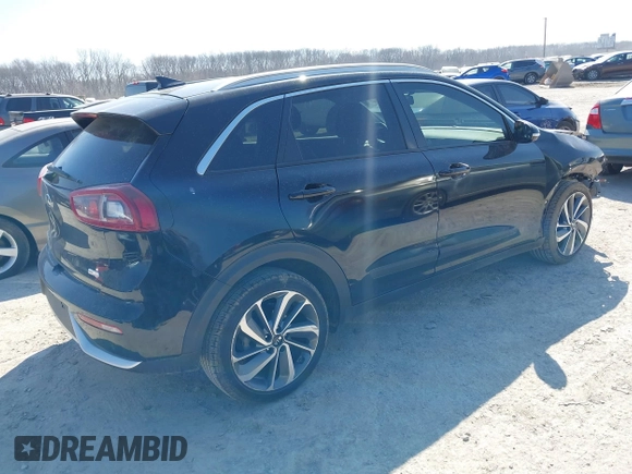 2017 Kia Niro Touring with VIN KNDCE3LC5H5080240, listed as a IAAI auction lot 41760023 with 78,294 mi miles. Bid and sale history available at carsss.com. Image 4.