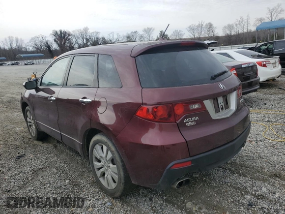 2010 Acura RDX Tech Pkg with VIN 5J8TB1H52AA004206, listed as a Copart auction lot 47984305 with 159,134 mi miles and Salvage Title. Bid and sale history available at carsss.com. Image 2.